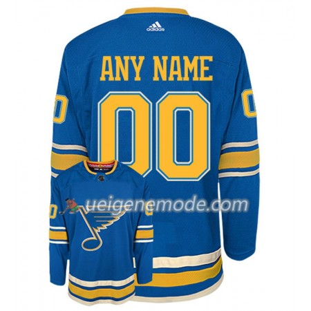 Herren Eishockey St. Louis Blues Trikot Custom Adidas Alternate 2018-19 Authentic